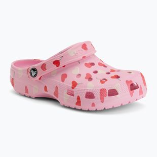 Slides Crocs Classic Valentines Day Clog flamingo