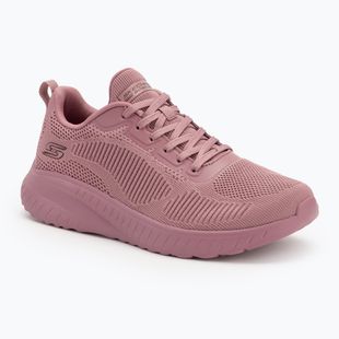 SKECHERS Women's Shoes Bobs Squad Chaos Face Off raspberry