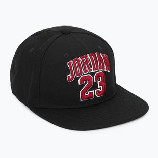 Children's baseball cap Nike Jordan Jersey Flatbrim black