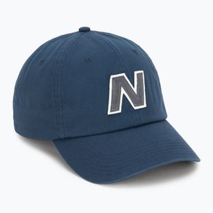 New Balance V990 Block N Curved Brim navy baseball cap