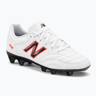 New Balance 442 V2 Academy FG children's football boots white JS43FWD2.M.035