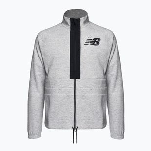 New Balance Uni-Ssentials Moments grey training jacket UJ31053SXY