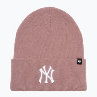 47 Brand MLB New York Yankees Haymaker winter beanie mauve