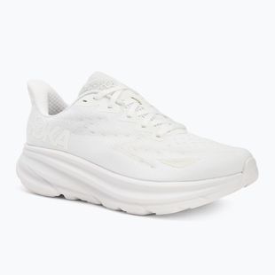 Women's running shoes HOKA Clifton 9 Wide white/white