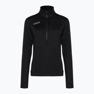 Women's running sweatshirt HOKA 1/2 Zip black