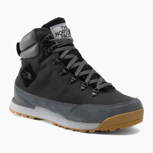 Men's trekking boots The North Face Back To Berkeley IV Leather WP black/asphalt grey