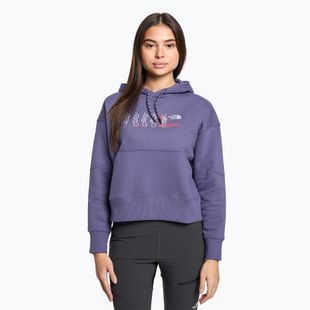 Women's The North Face Outdoor Graphic Hoodie cave blue