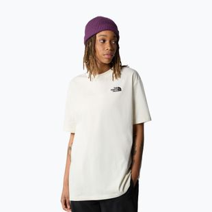 The North Face women's Essential Oversize Tee white dune t-shirt