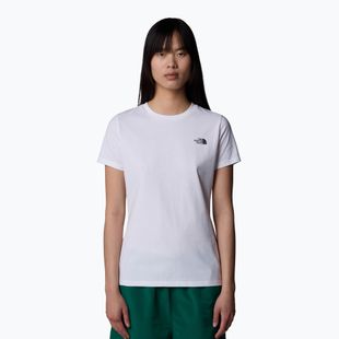 Women's T-shirt The North Face Simple Dome Slim Tee tnf white