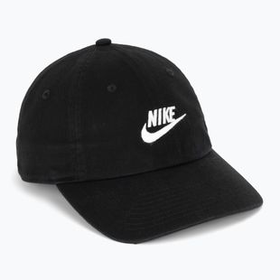 Baseball cap Nike Club Unstructured Futura Wash black/white