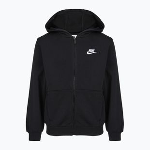 Children's sweatshirt Nike Club Fleece black/white