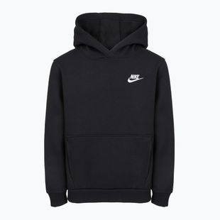 Children's sweatshirt Nike Sportswear Club Fleece black/white