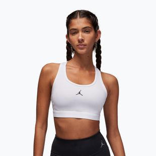 Training bra  Jordan Sport Medium Support Jumpman white/stone mauve/black
