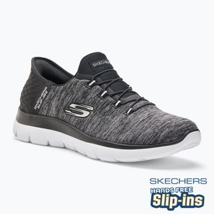 Women's SKECHERS Summits Dazzling Haze black/white shoes