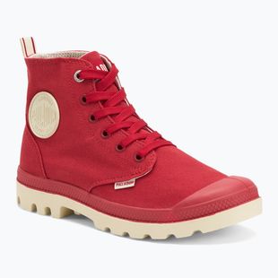 Palladium Pampa Duo Chrome chili pepper boots