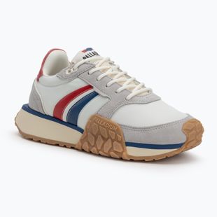 Shoes Palladium Troop Runner Flame white/ chili/ blue