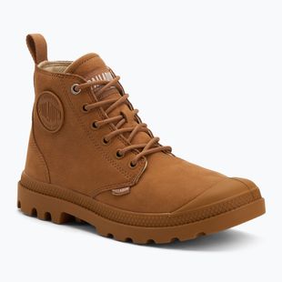 Shoes Palladium Pampa Hi NBK mahogany