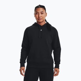 Women's sweatshirt Under Armour Rival Fleece Hoodie black/white