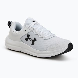 Men's running shoes Under Armour Charged Assert 10 white/black/black