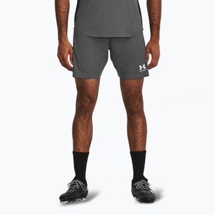 Men's football shorts Under Armour Challenger castlerock / white