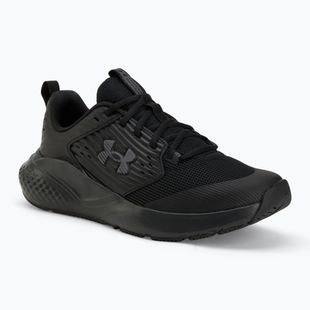 Men's training shoes Under Armour Commit 4 black/ultimate black/castlerock