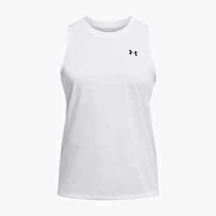 Women's training shirt Under Armour Tech Tank Solid white/black