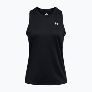Women's training shirt Under Armour Tech Tank Solid black/white