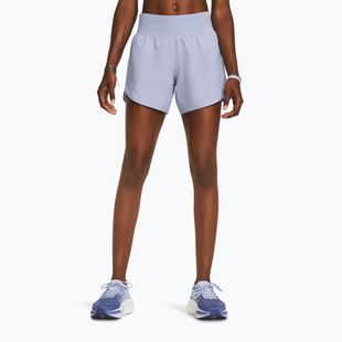 Under Armour Fly By Elite 5" women's running shorts celeste/celeste/reflective