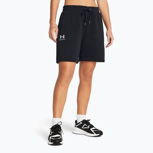 Under Armour women's shorts Essl Flc Relax BF black/white