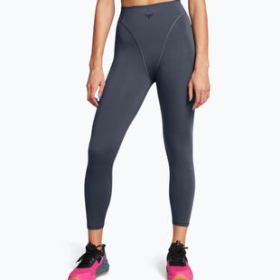 Under Armour Project Rock LG Grind Ankle Leg downpour gray/black women's training leggings