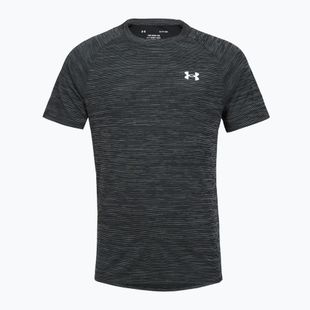 Men's training T-shirt Under Armour Tech Textured black/white