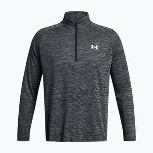 Men's sweatshirt Under Armour Tech Textured 1/2 Zip LS black/white