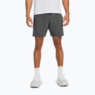 Men's Under Armour Launch Elite 2In1 7'' castelrock/castelrock/reflective running shorts