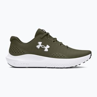 Men's running shoes Under Armour Charged Surge 4 marine green/marine green/white