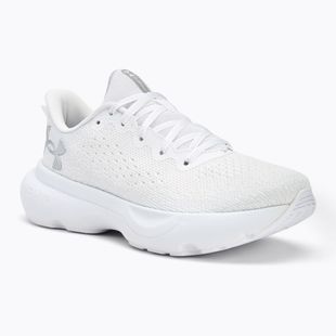 Under Armour Infinite white/white/metallic silver women's running shoes