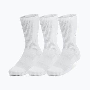 Socks Under Armour Training Cotton Crew 3 pairs white/white/black