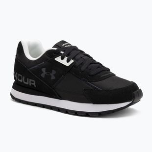 Men's training shoes Under Armour Essential Runner black/white/blach
