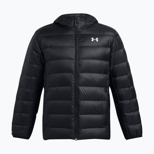 Men's Under Armour Legend Down Hooded jacket black/black/white