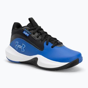Under Armour GS Lockdown 7 team royal/black/white children's basketball shoes