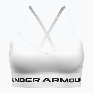 Training bra Under Armour Vanish Seamless Low white/black