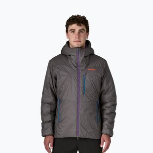 Patagonia men's down jacket DAS Light Hoody forge grey