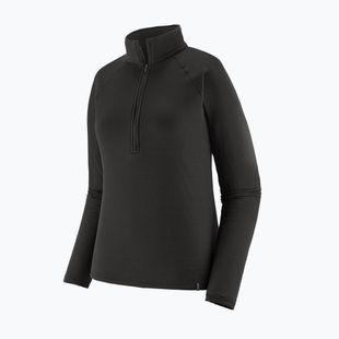 Women's thermal sweatshirt Patagonia Capilene Termal Weight Zip Neck black