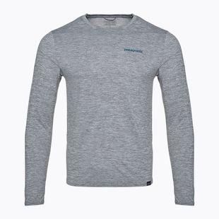 Men's Patagonia Cap Cool Daily Graphic Shirt-Waters boardshort logo abalone blue/feather grey