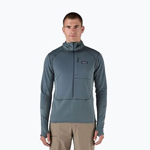 Men's Patagonia R1 Hybrid Pullover Softshell Jacket utility blue