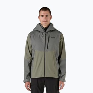 Men's Patagonia Granite Crest Rain jacket river rock green