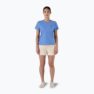 Women's Patagonia P-6 Logo Responsibili-Tee abundant blue