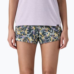Patagonia Strider Pro 3 1/2" women's shorts wild botanist/thermal blue
