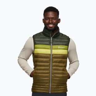 Cotopaxi men's sleeveless Fuego Down woods/live oak