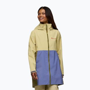 Women's Cotopaxi Cielo Rain Trench grain/smoke rain jacket