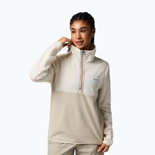 Women's fleece sweatshirt Cotopaxi Amado Fleece Pullover chalk and mineral